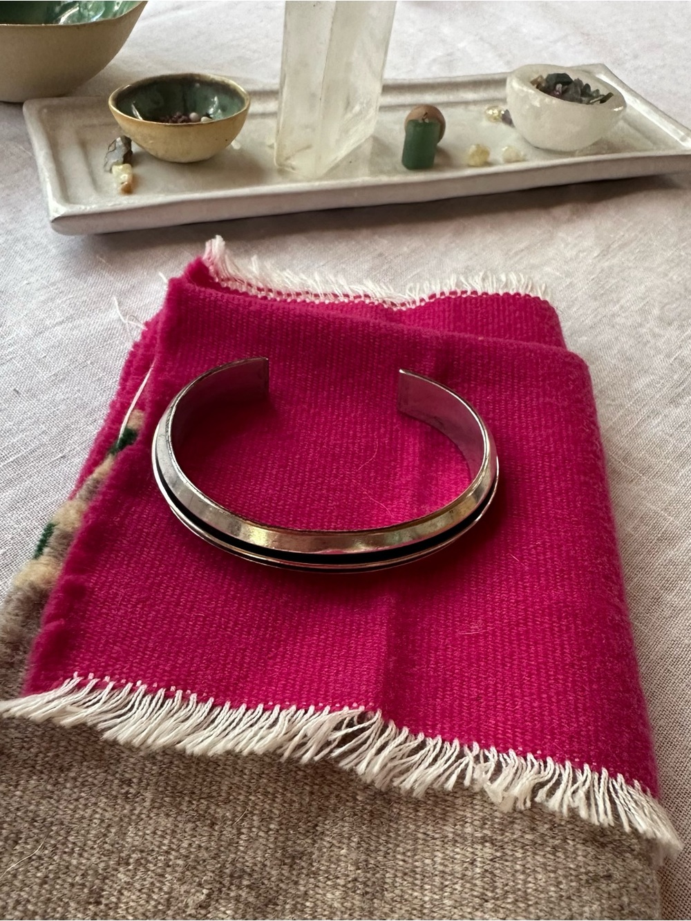 Tom Hawk Sterling Silver Open Cuff Bracelet